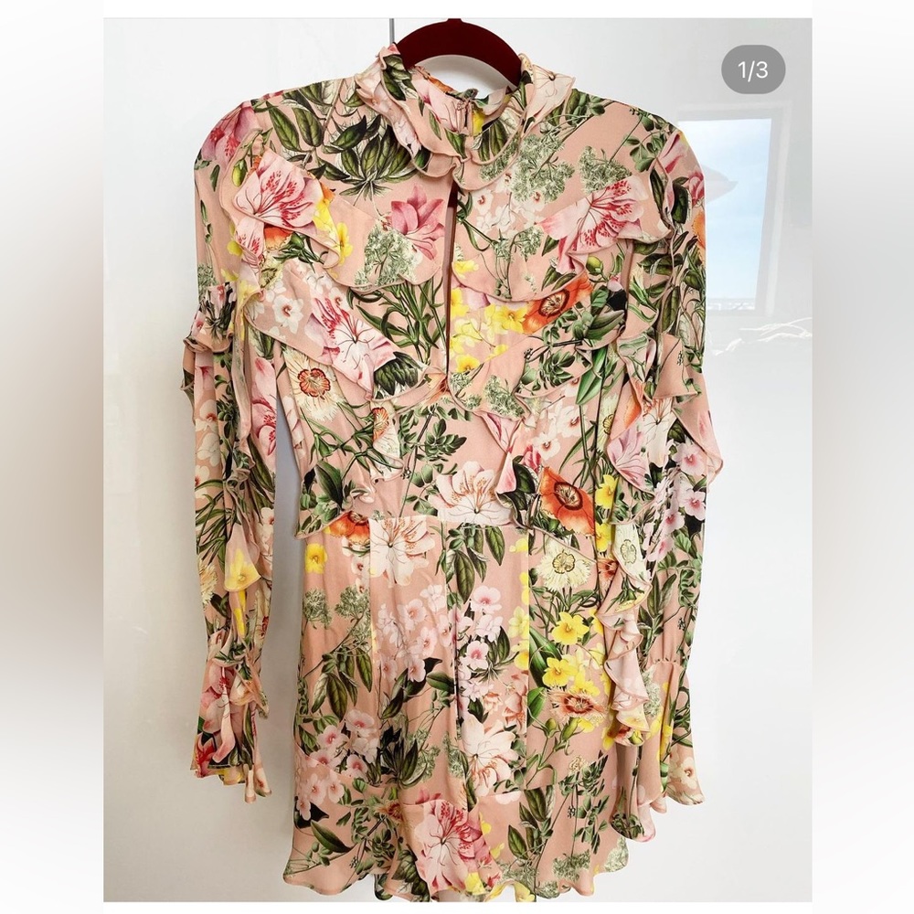 Nicholas floral romper size 0/ XS